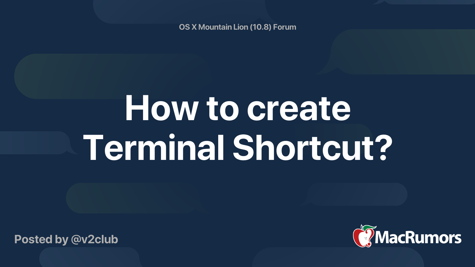 how-to-create-terminal-shortcut-macrumors-forums