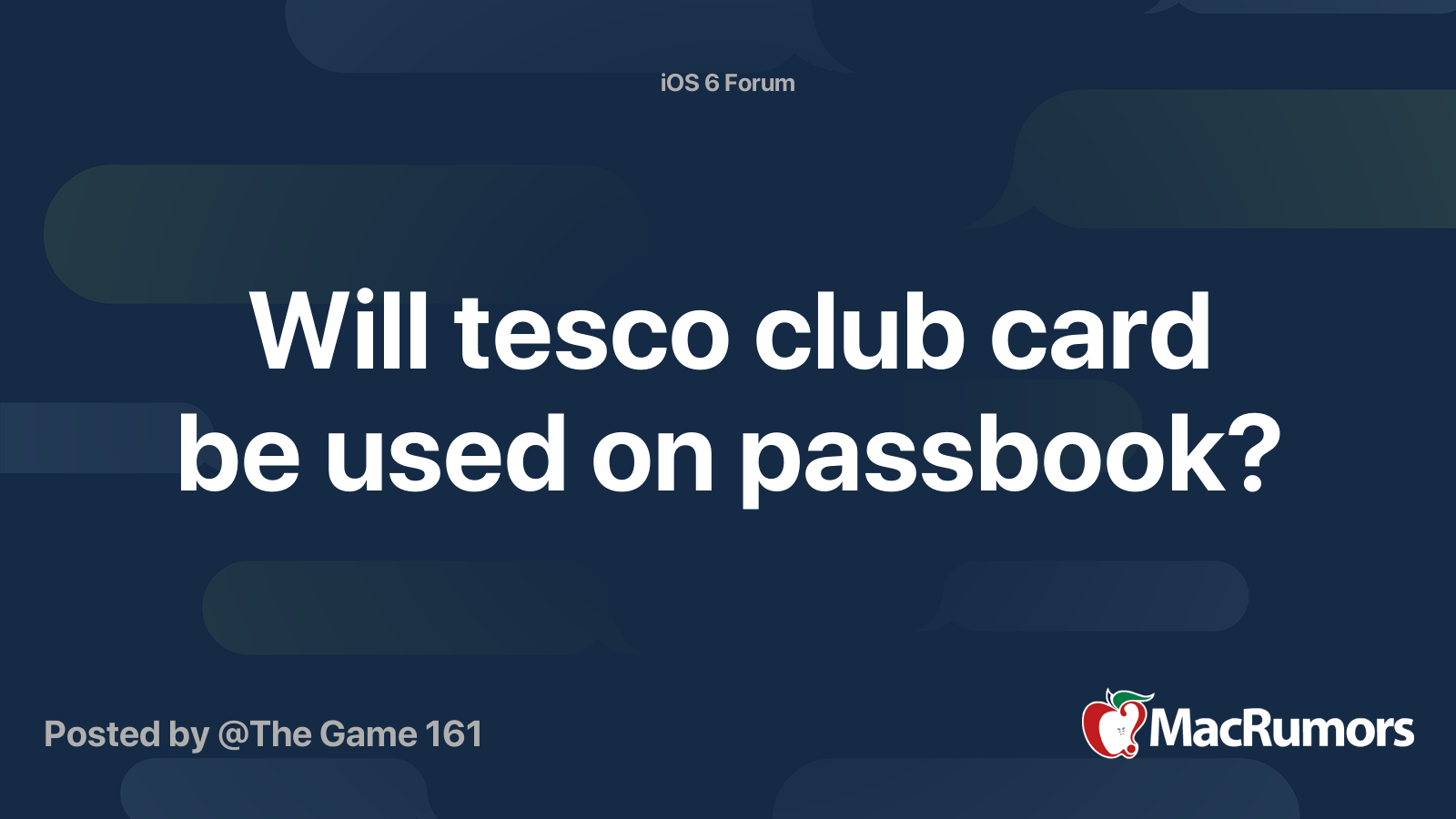 will-tesco-club-card-be-used-on-passbook-macrumors-forums