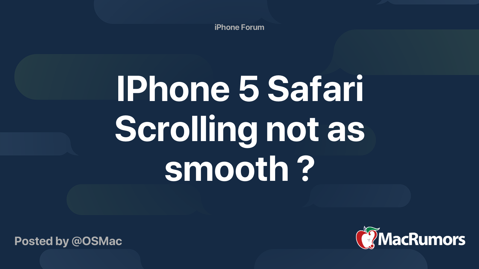 ios safari scrolling not smooth