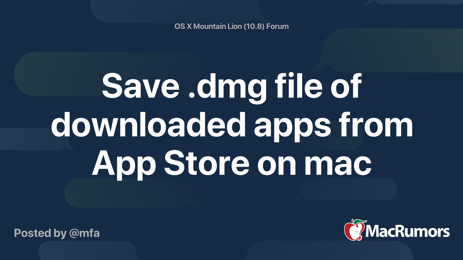 Mac app store magnet