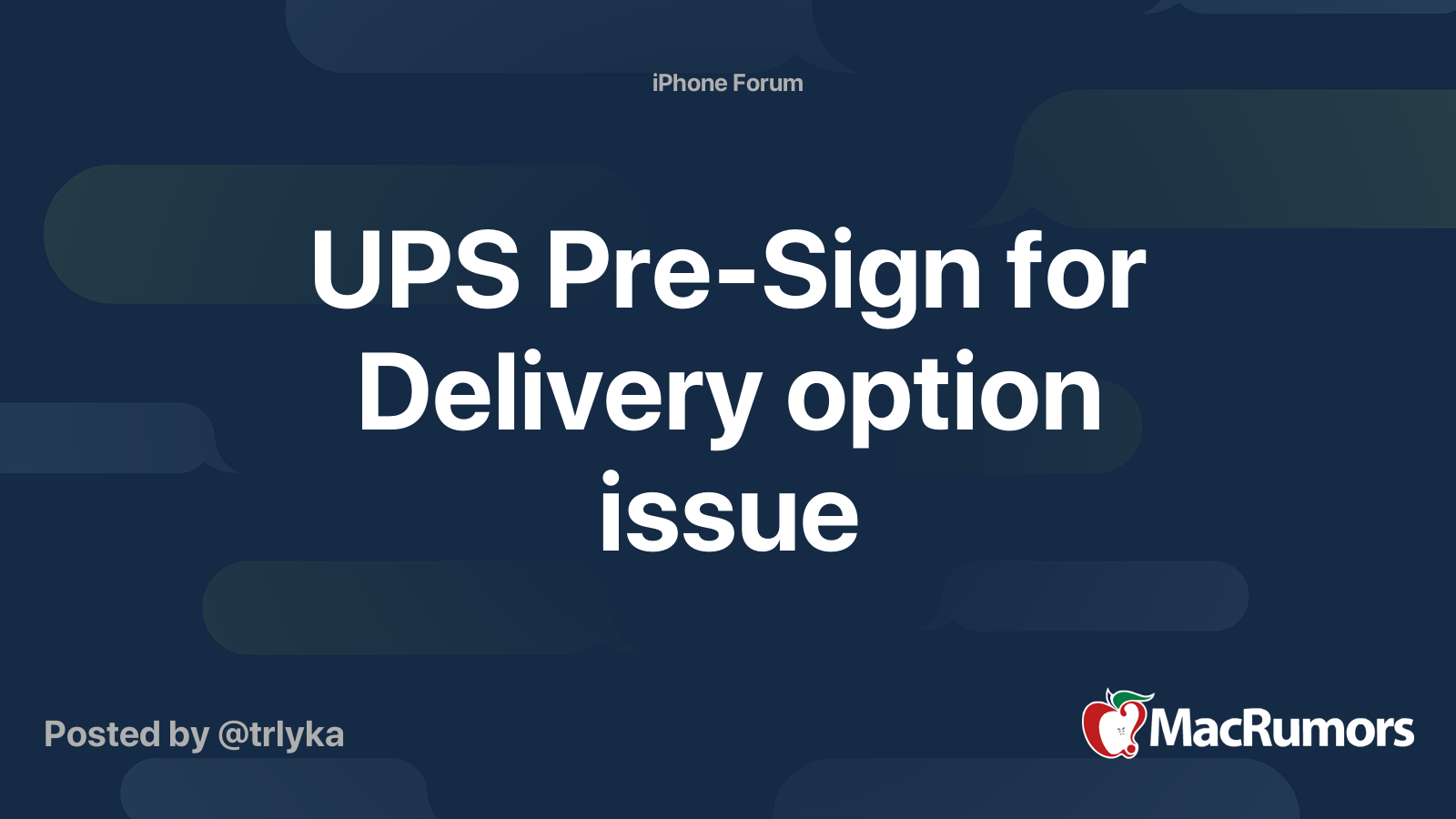 ups-pre-sign-for-delivery-option-issue-macrumors-forums