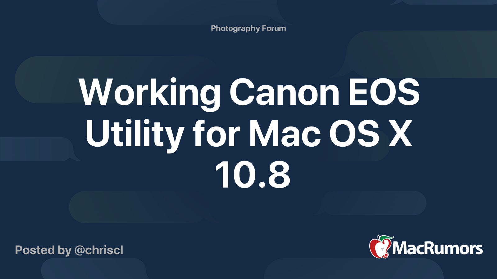 Eos Utility Mac Catalina Download