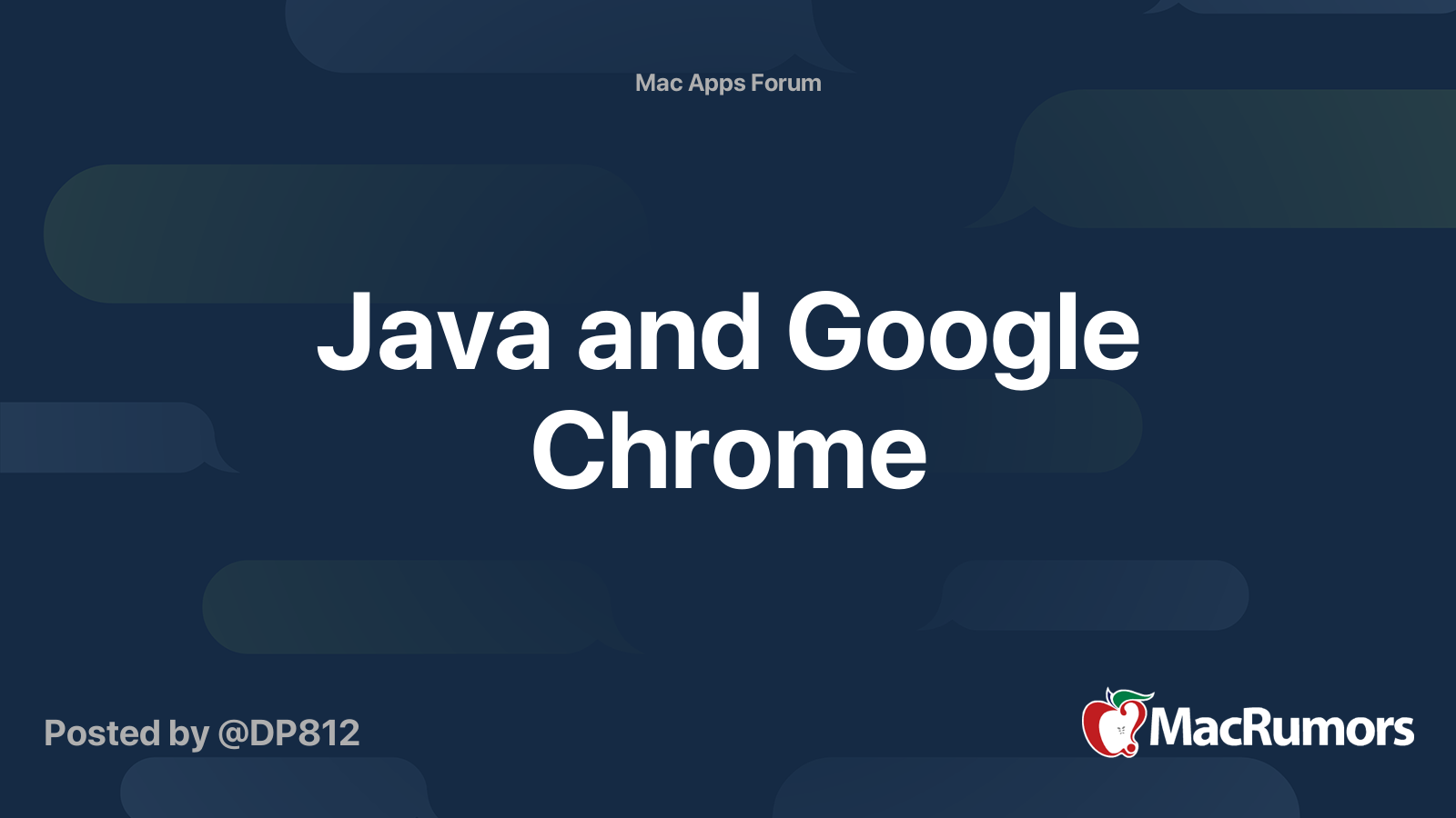 Java for google chrome macbook