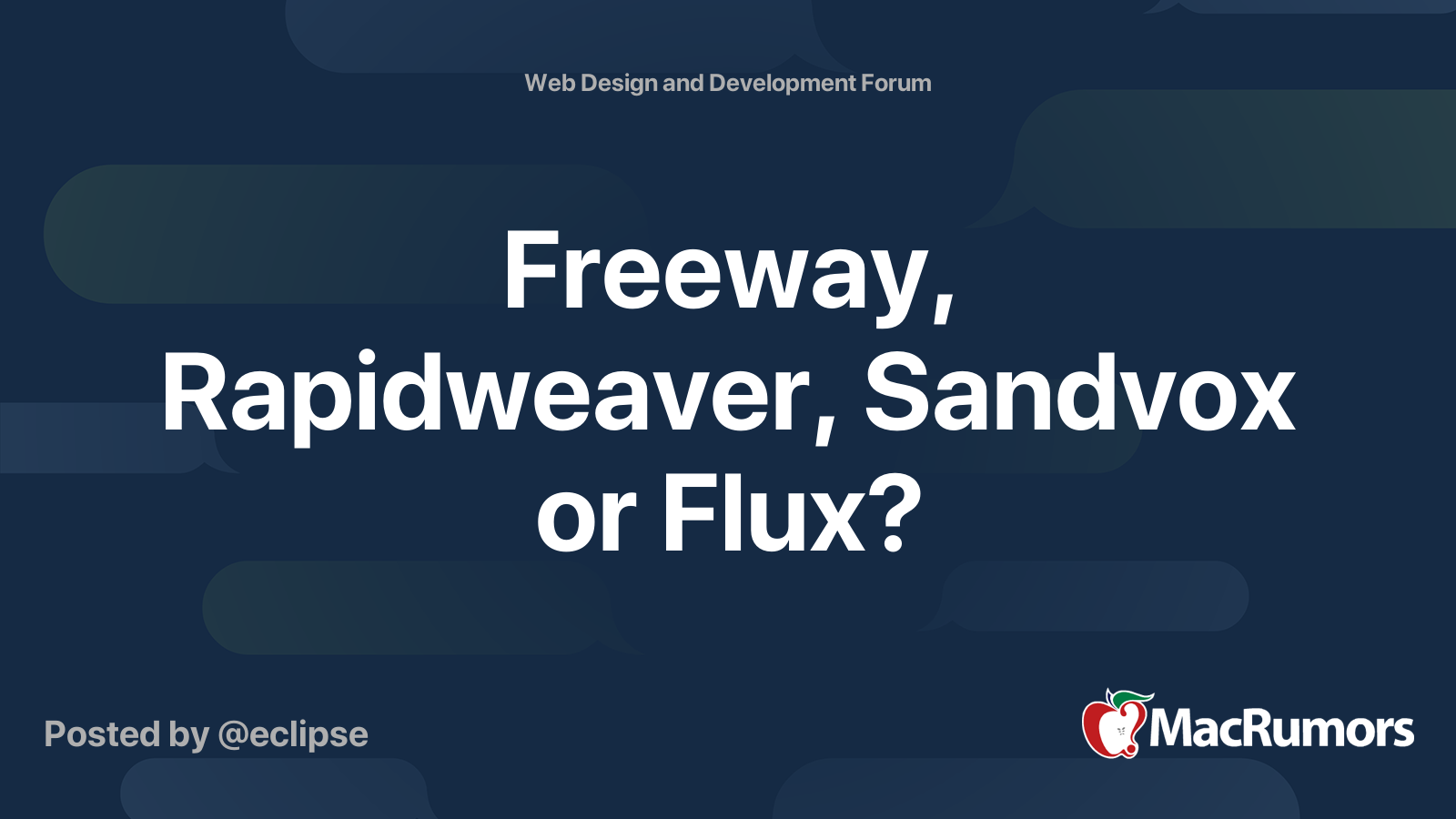 Sandvox Mac App Store