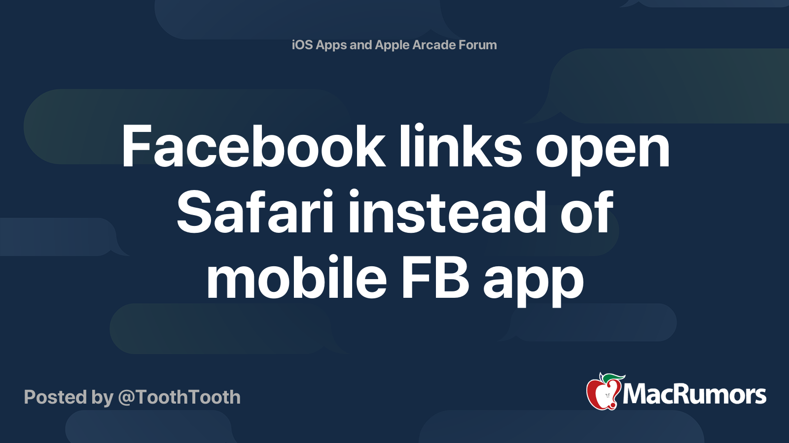 facebook through safari