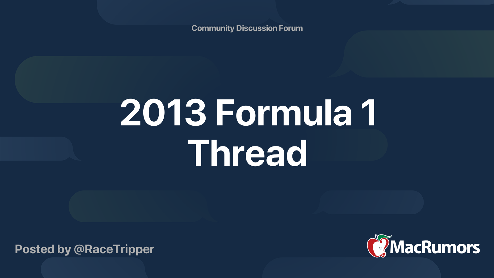 13 Formula 1 Thread Macrumors Forums