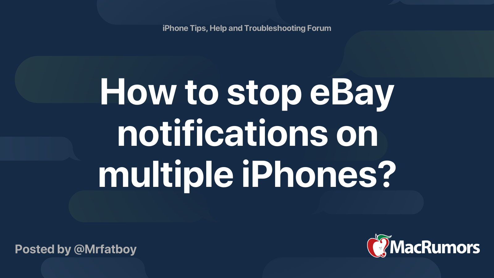 how-to-stop-ebay-notifications-on-multiple-iphones-macrumors-forums