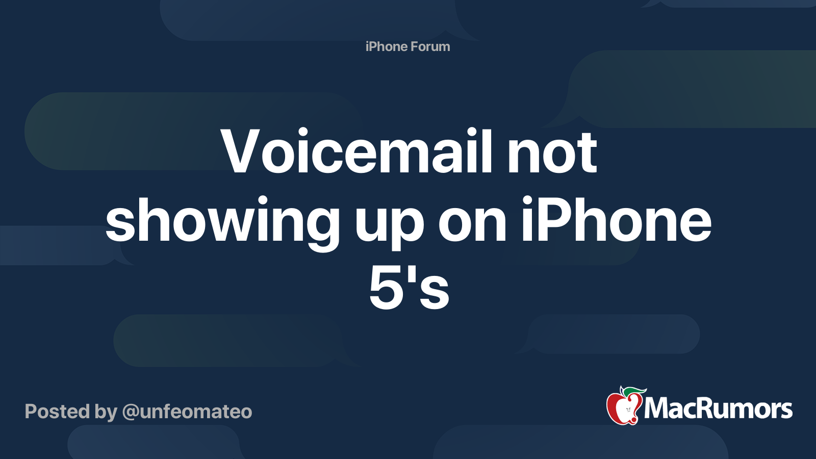 voicemail not showing up on iphone 15