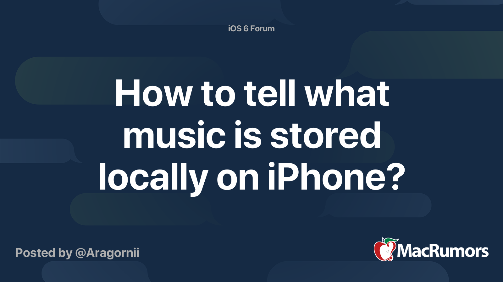 how-to-tell-what-music-is-stored-locally-on-iphone-macrumors-forums