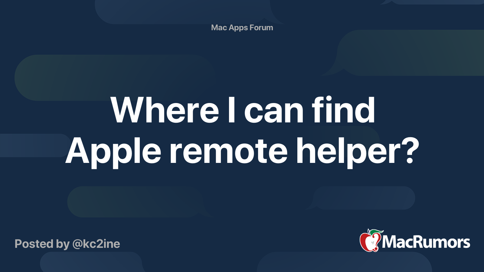 Remote helper app mac torrent