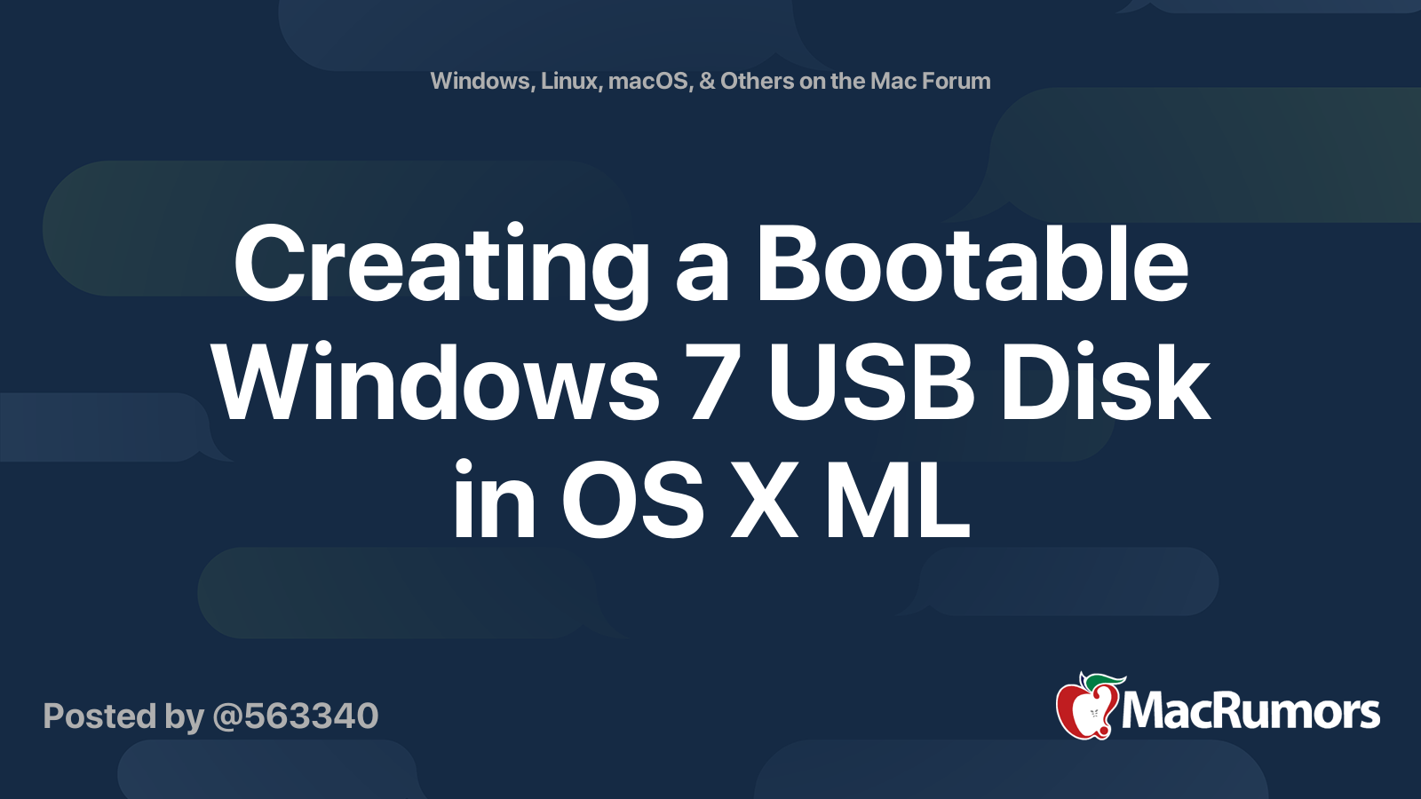 a 7 USB in OS X ML | MacRumors Forums