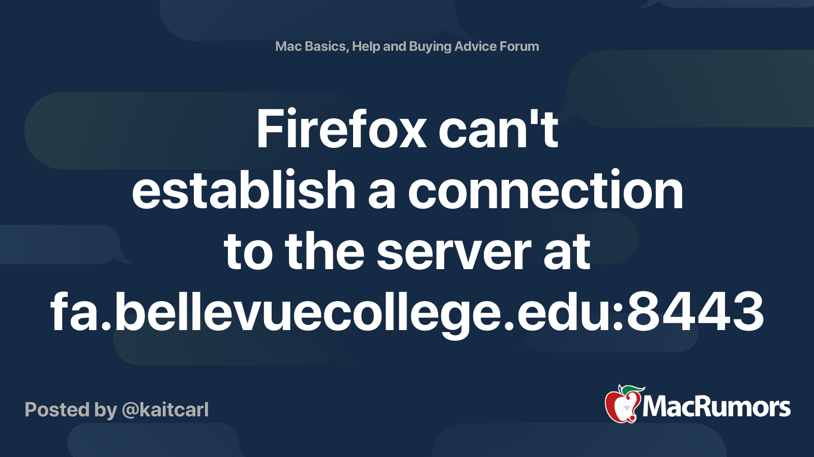 Firefox can't establish a connection to the server at fa ...