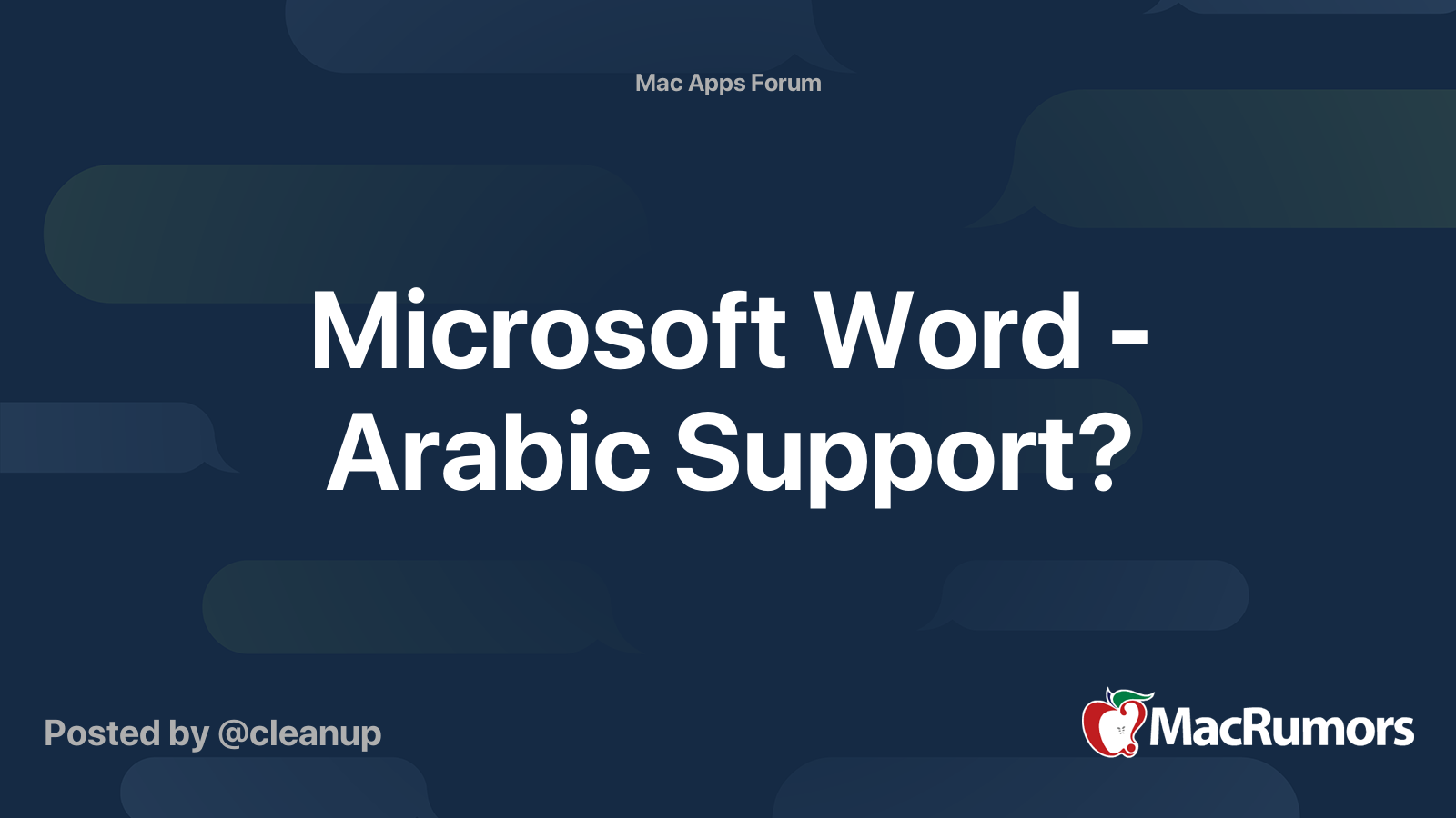 how to add arabic language to microsoft word mac