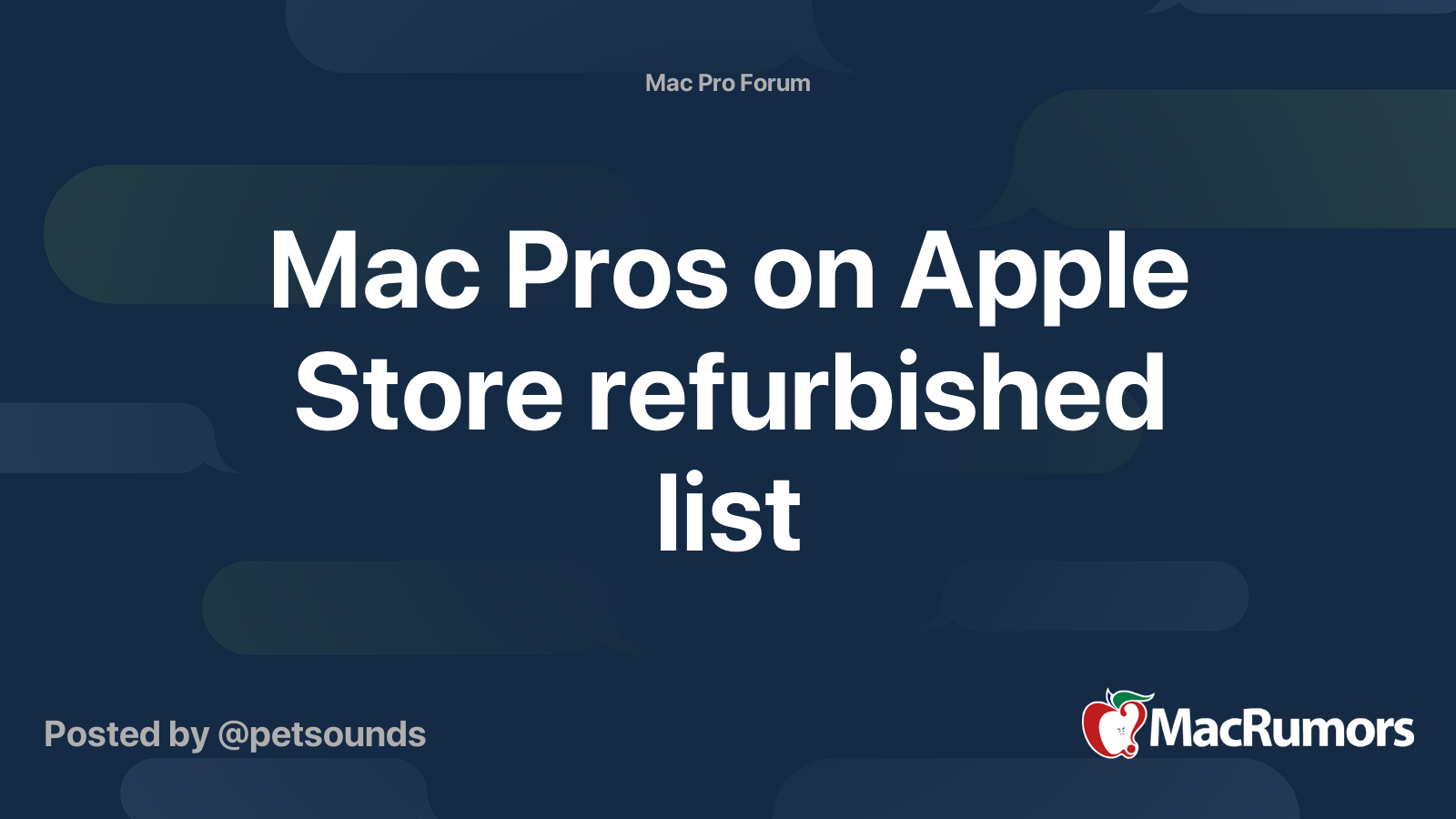 Mac Pros on Apple Store refurbished list MacRumors Forums