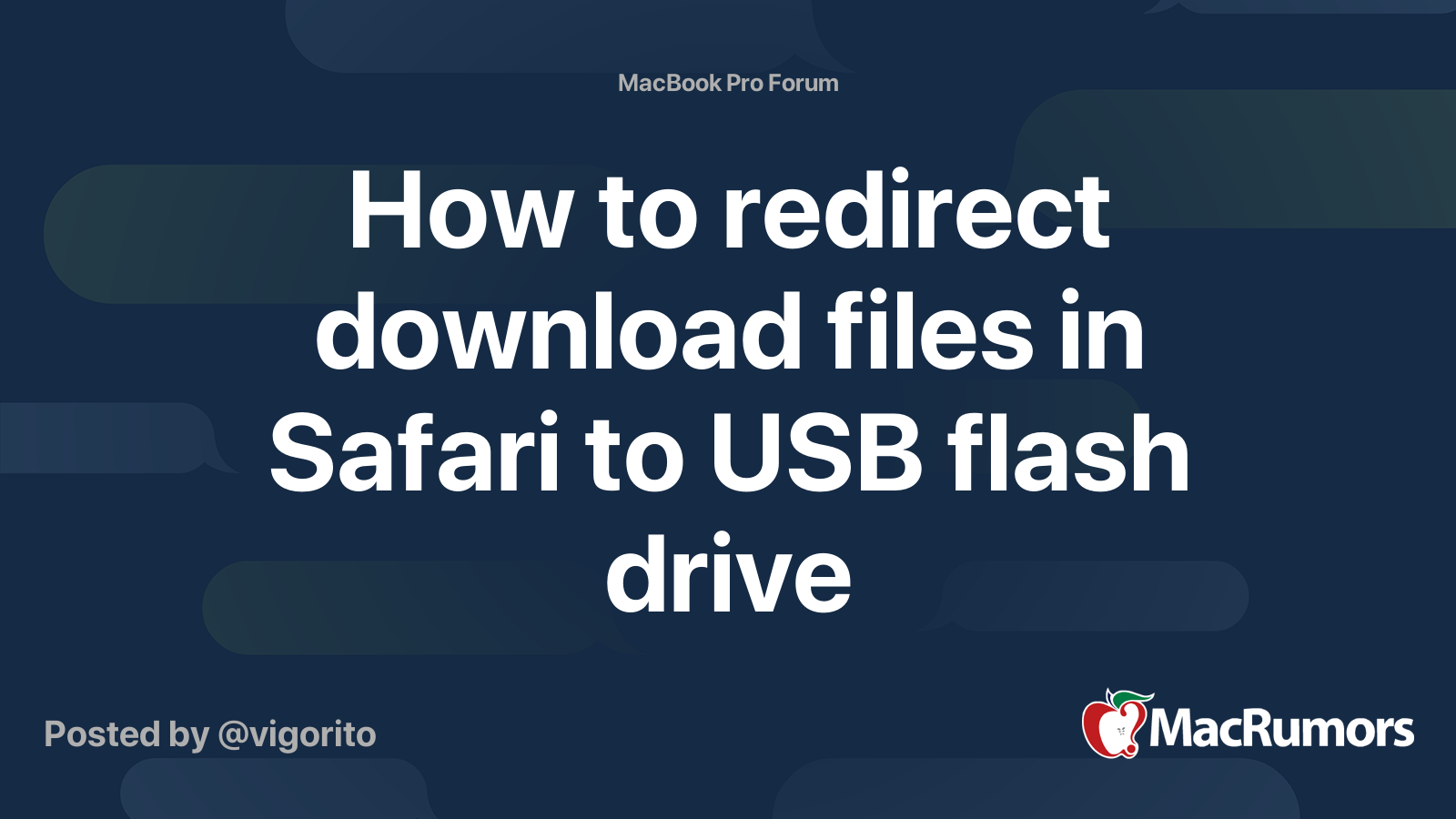 How To Download To Flash Drive On Mac