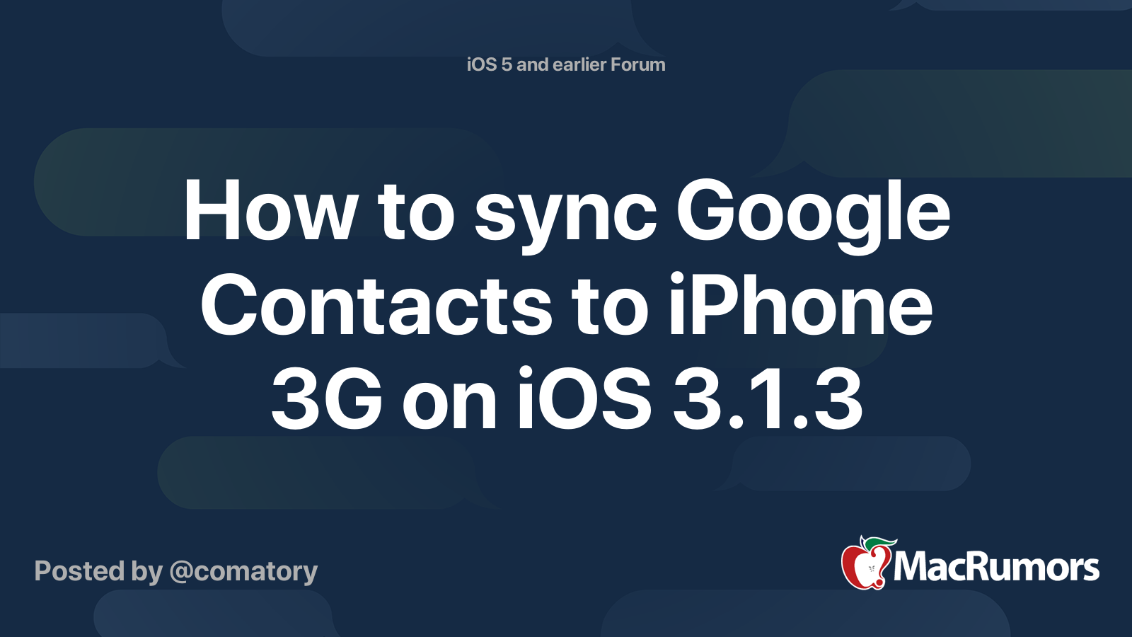 How to sync ios contacts with gmail