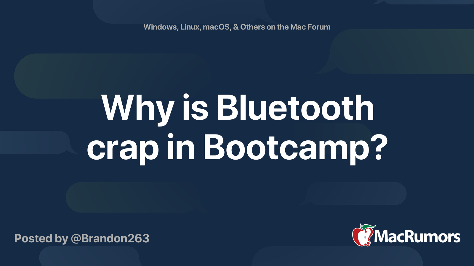 Bluetooth bootcamp не работает