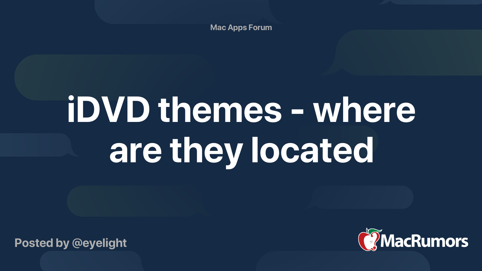 Idvd Themes Download Mac