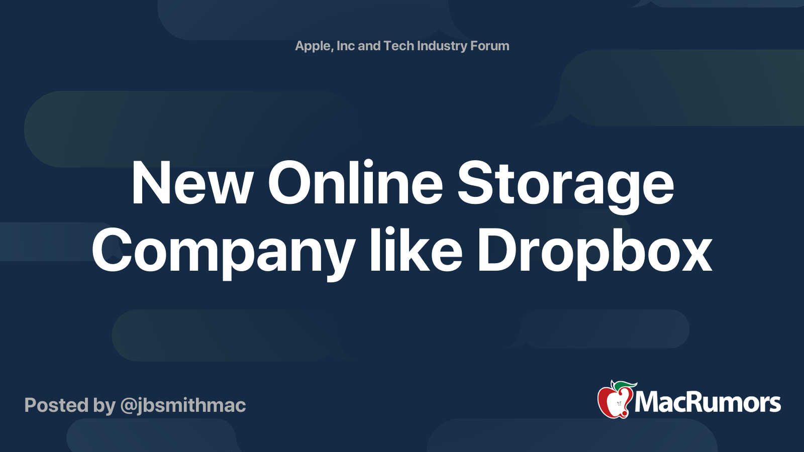 new-online-storage-company-like-dropbox-macrumors-forums