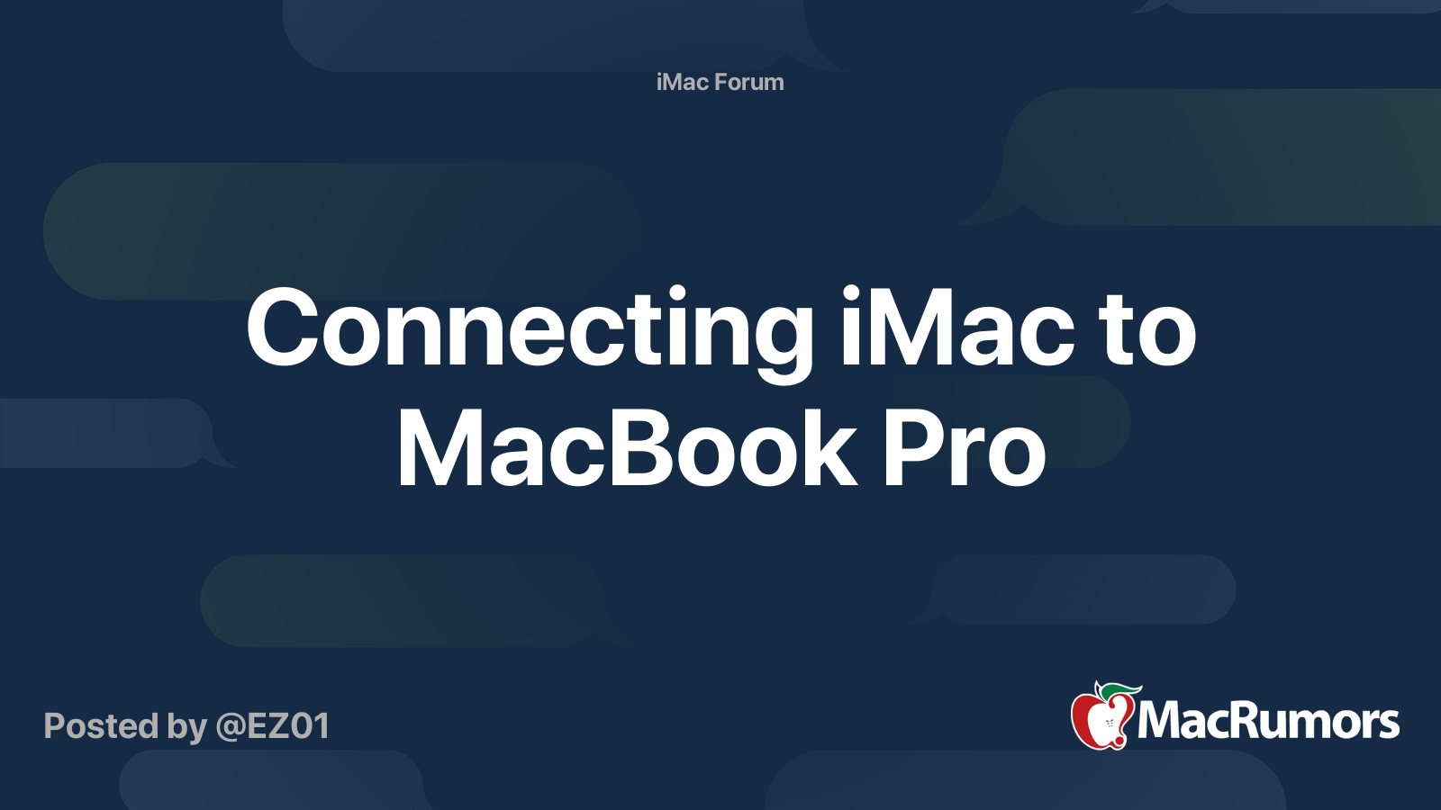 connecting-imac-to-macbook-pro-macrumors-forums