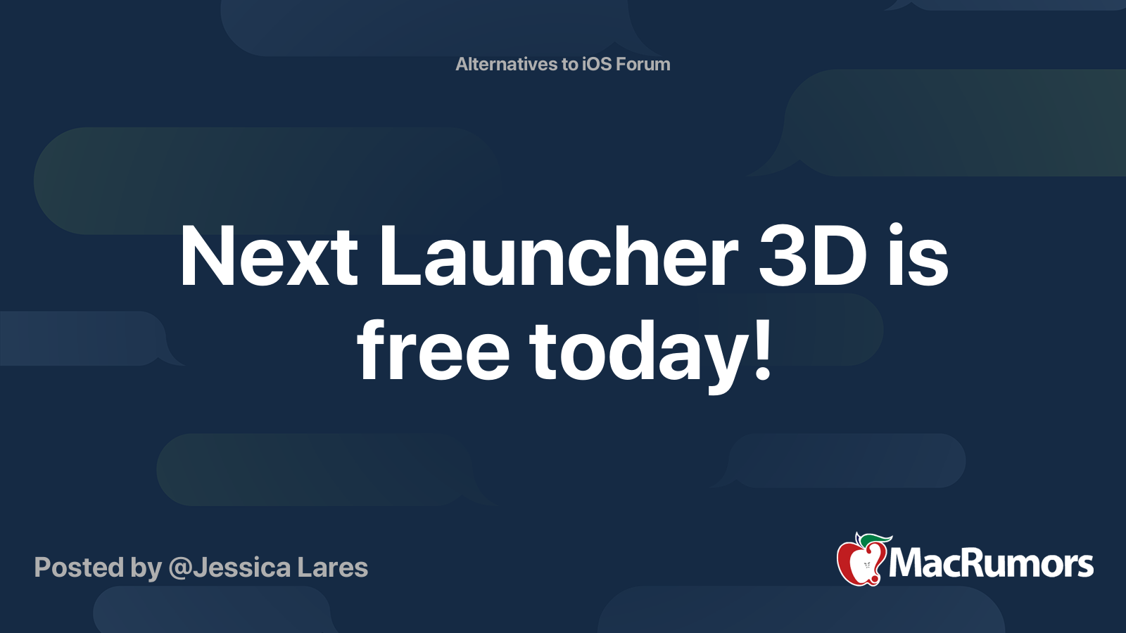Next Launcher 3d Is Free Today Macrumors Forums
