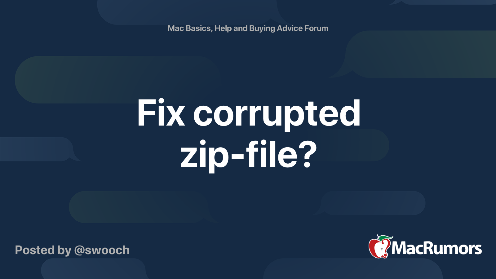 how to fix corrupted zip file