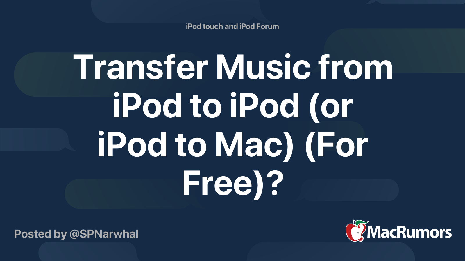 Free transfer ipod touch to mac computer