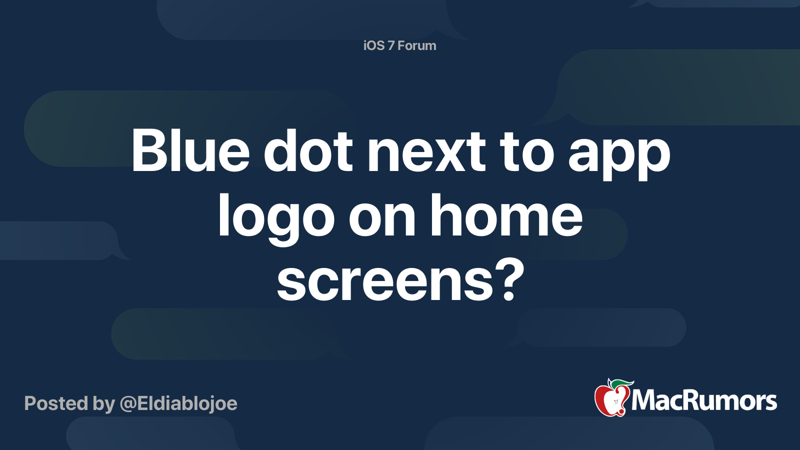 Blue Dot Next To Mac Apps