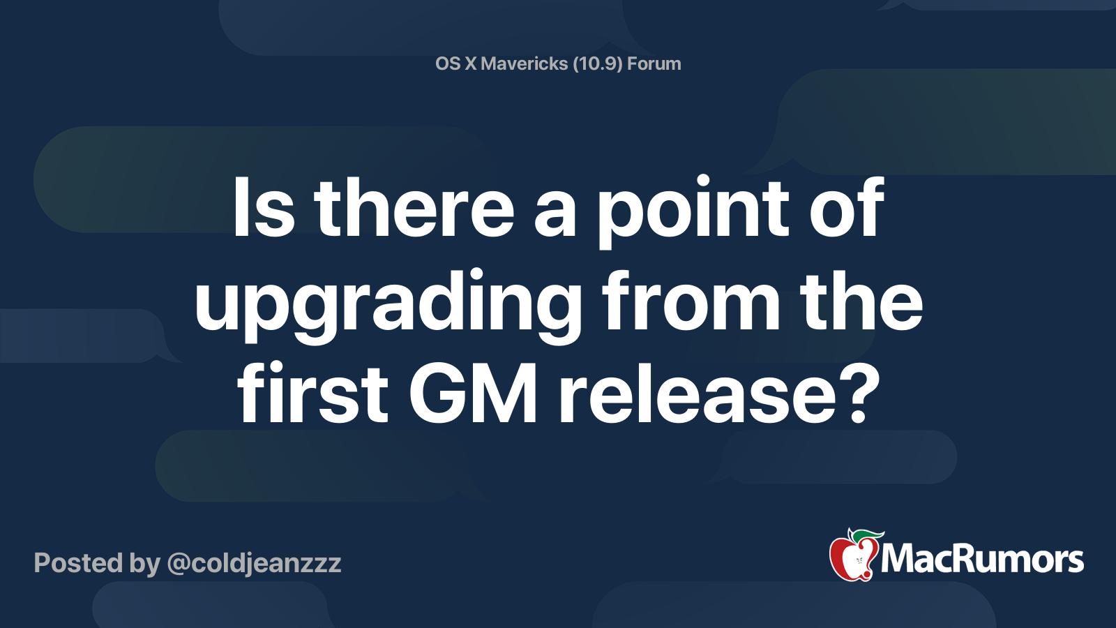 is-there-a-point-of-upgrading-from-the-first-gm-release-macrumors-forums