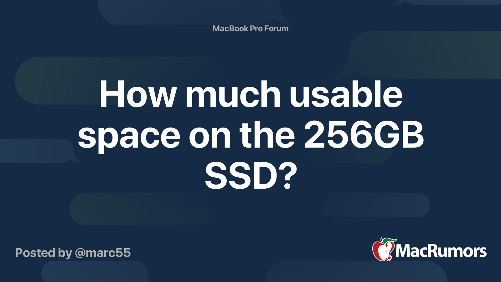 how-much-usable-space-on-the-256gb-ssd-macrumors-forums