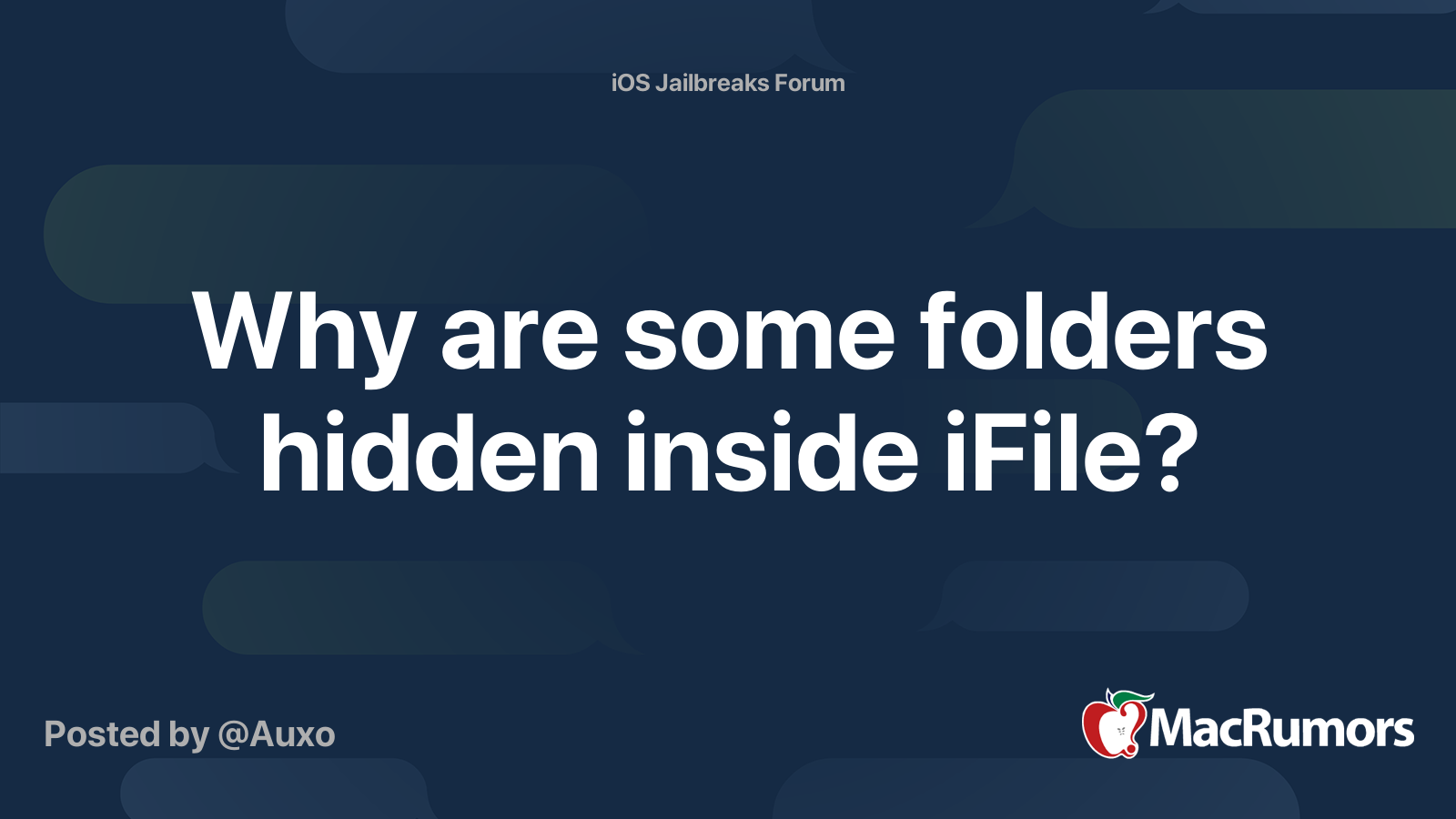 why-are-some-folders-hidden-inside-ifile-macrumors-forums