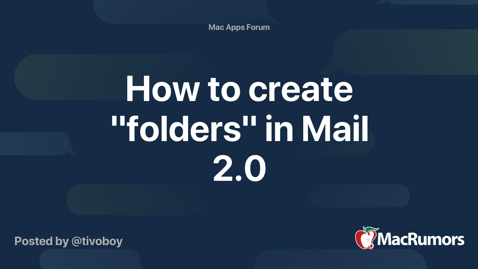 how-to-create-folders-in-mail-2-0-macrumors-forums