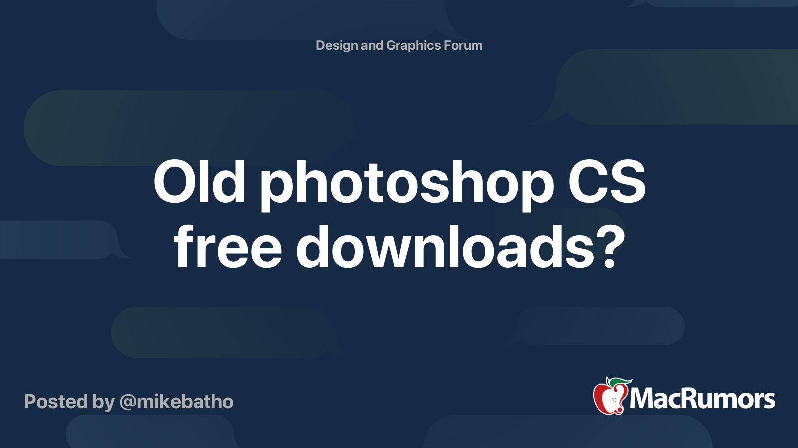 adobe photoshop cs old version free download