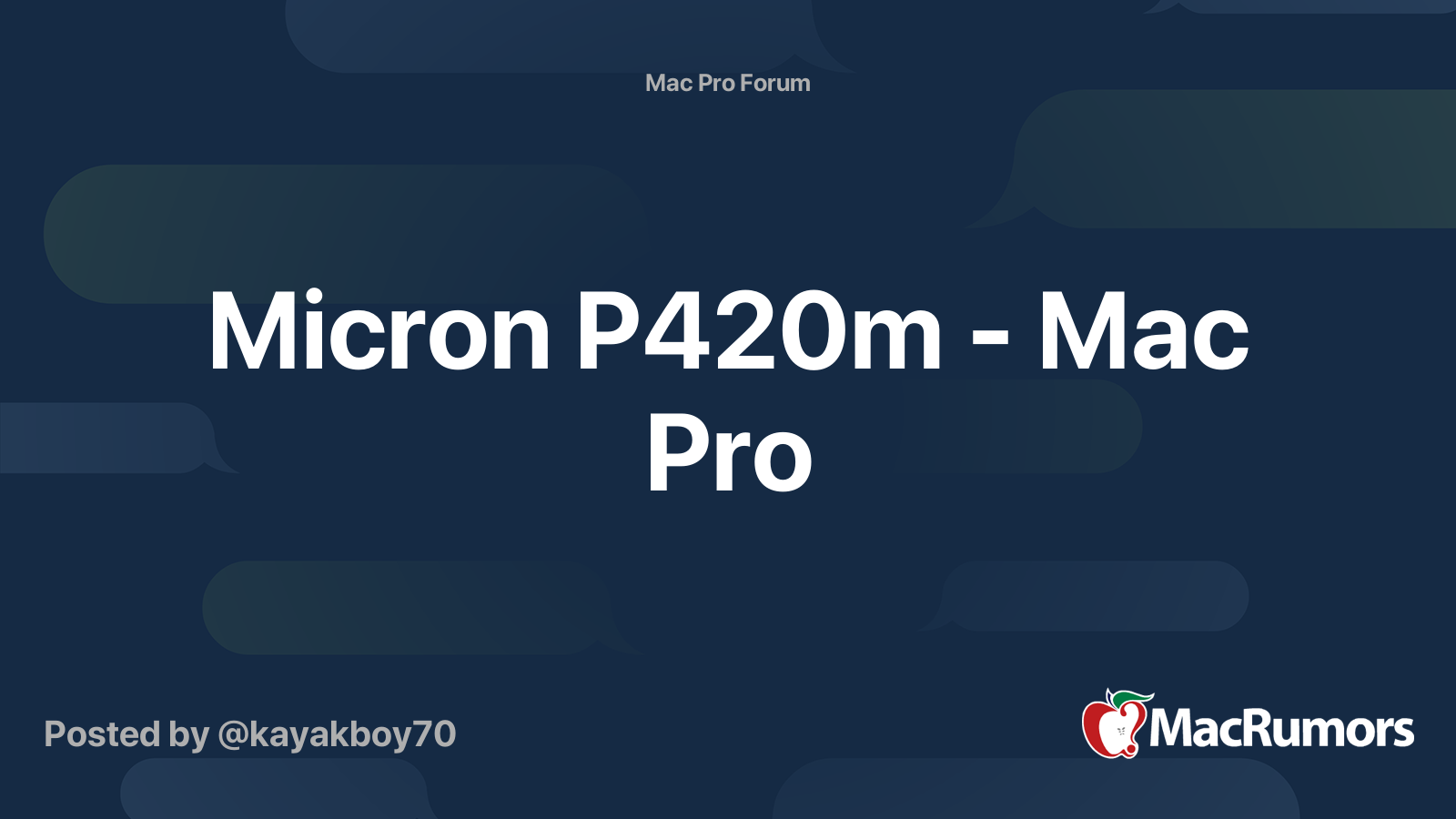 Micron p420m clearance