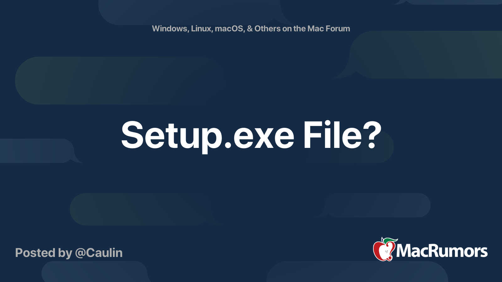 Setup.exe File