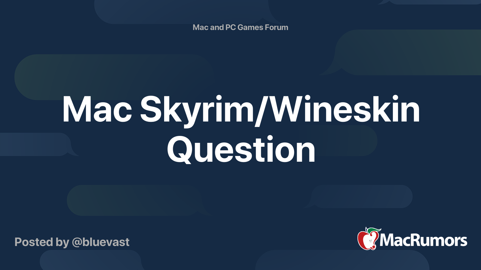 Wineskin Skyrim Mac