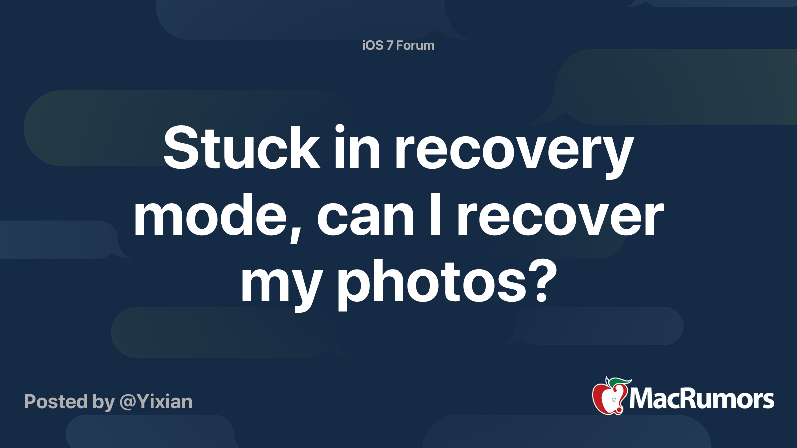 stuck-in-recovery-mode-can-i-recover-my-photos-macrumors-forums