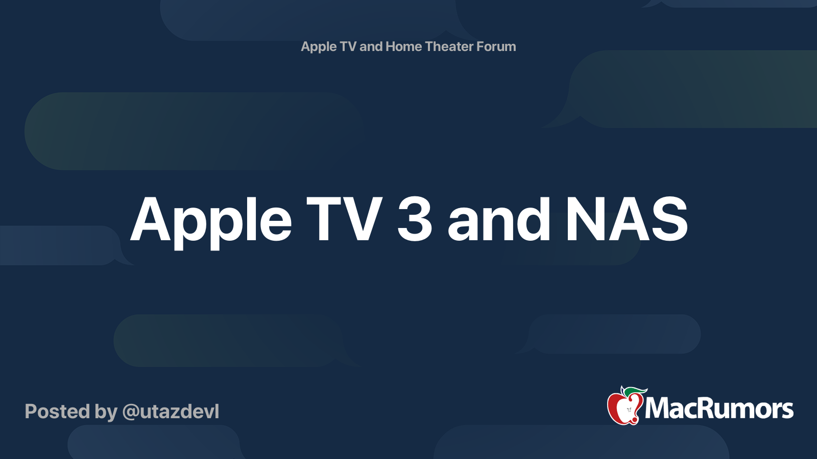 Apple and NAS | MacRumors