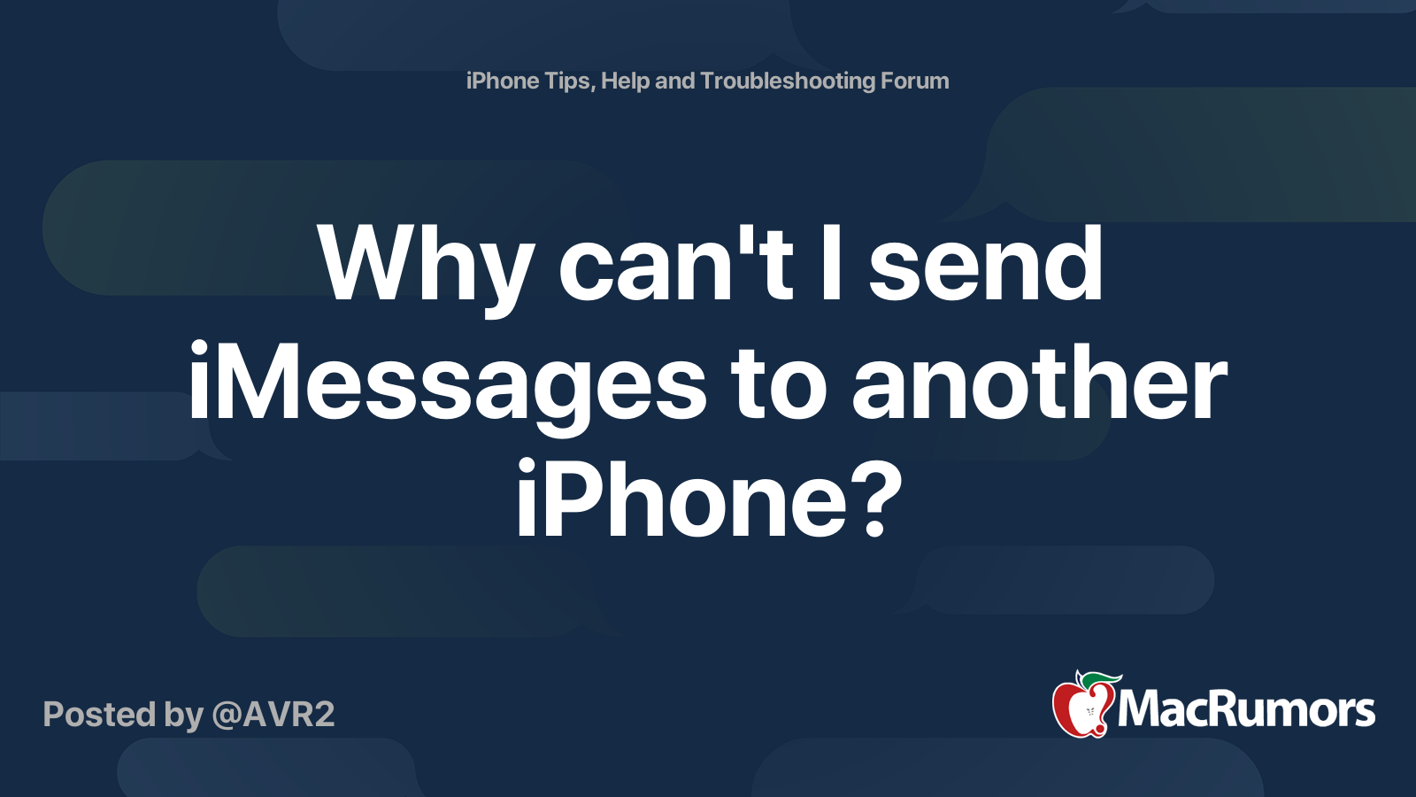 why-can-t-i-send-imessages-to-another-iphone-macrumors-forums