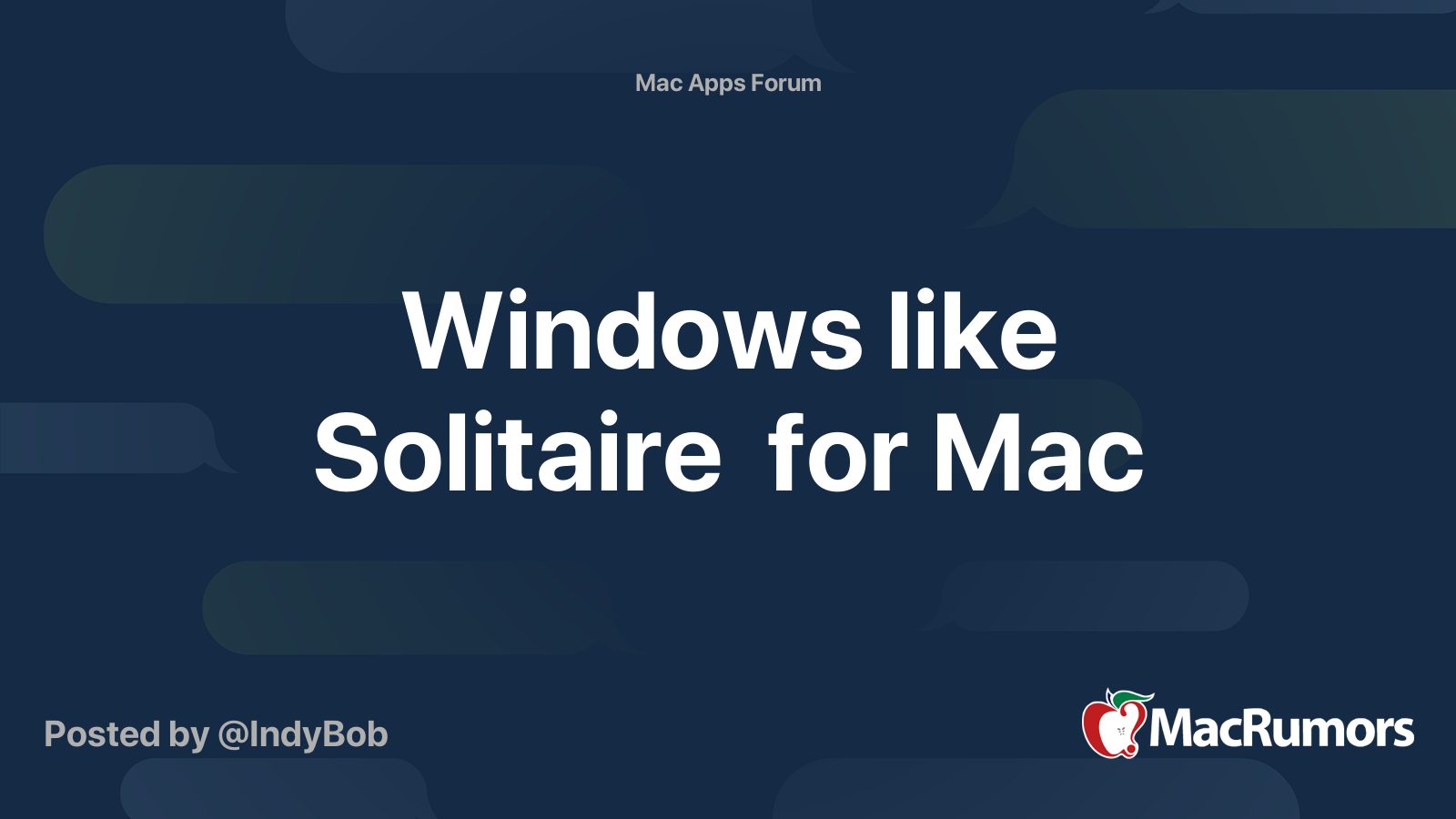 Spider solitaire for mac