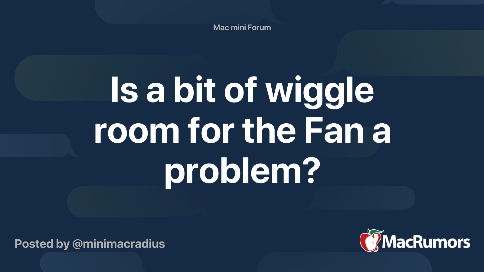 is-a-bit-of-wiggle-room-for-the-fan-a-problem-macrumors-forums