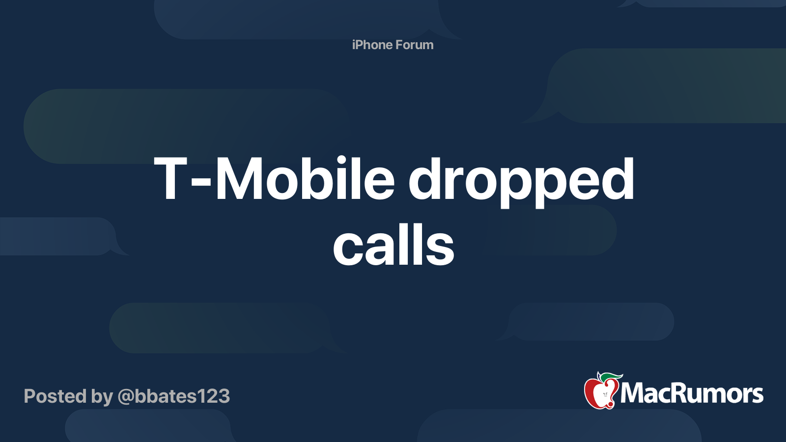 t mobile service dropped calls