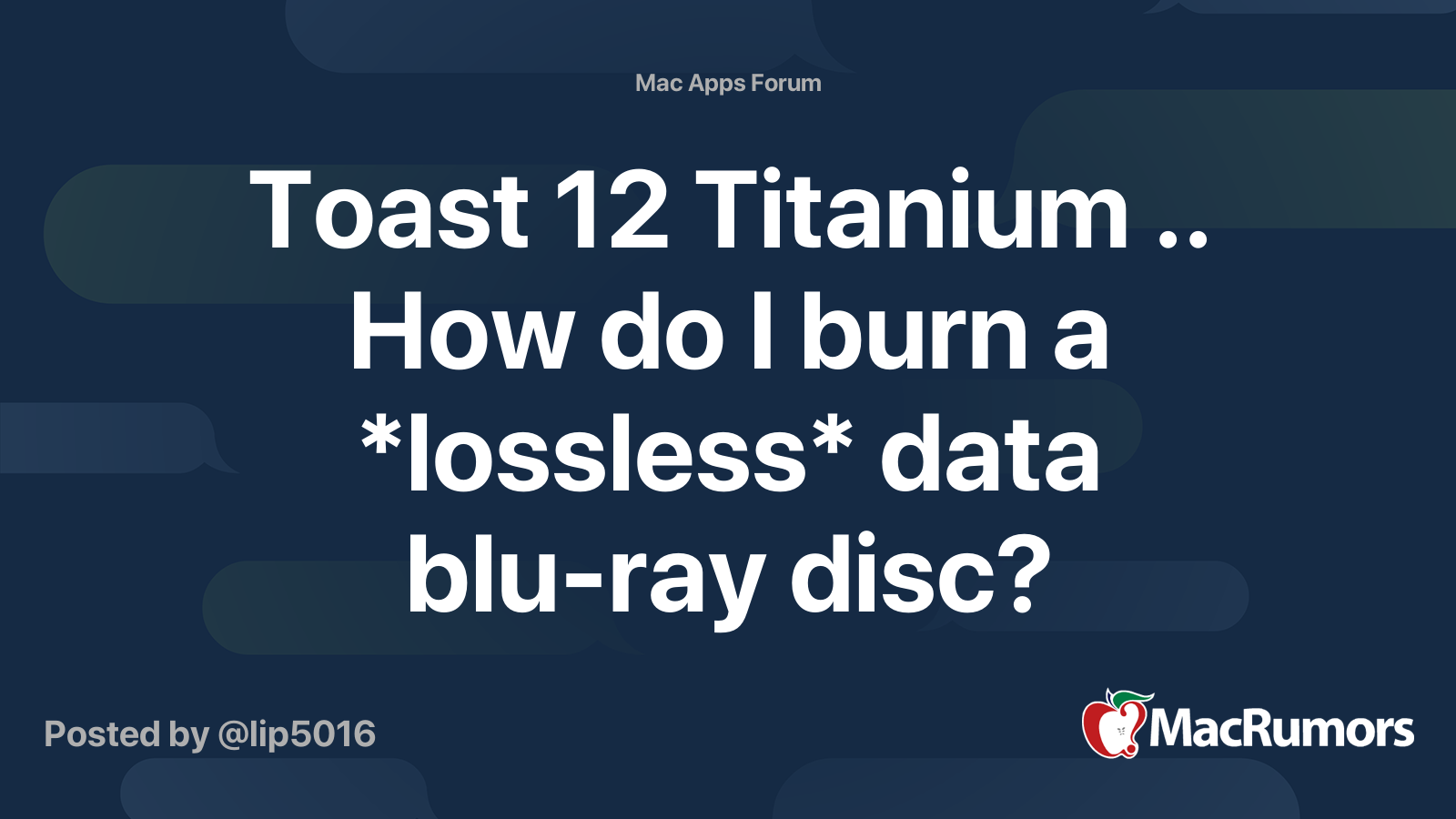 Toast 12 Titanium