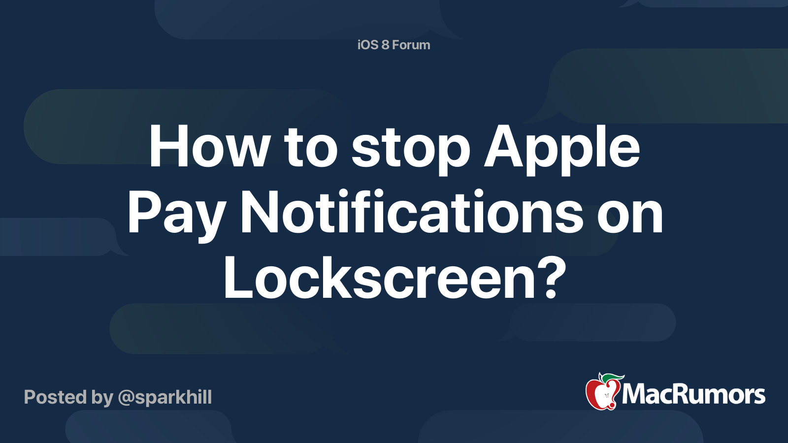 how-to-stop-apple-pay-notifications-on-lockscreen-macrumors-forums