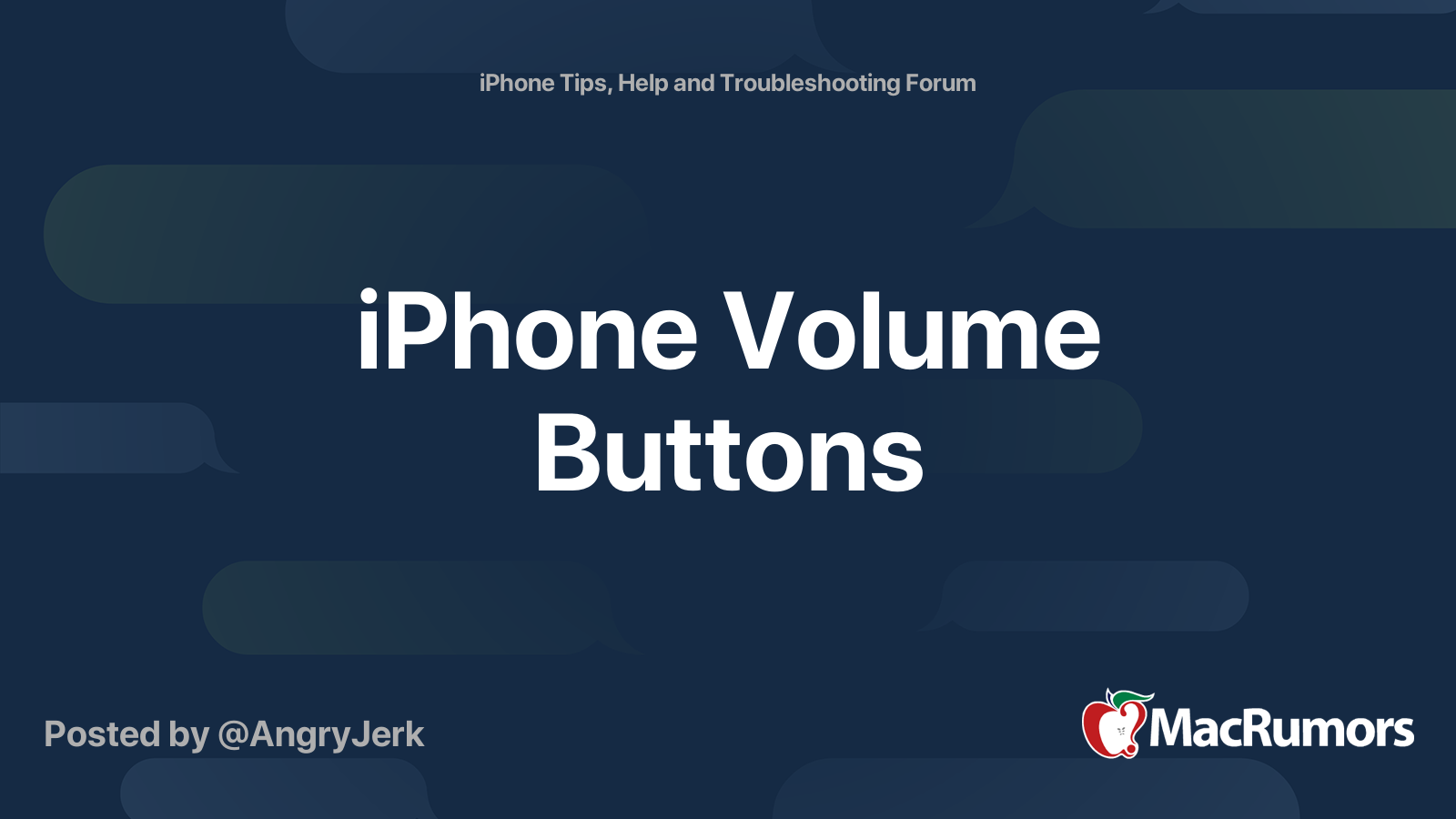 new iphone volume buttons