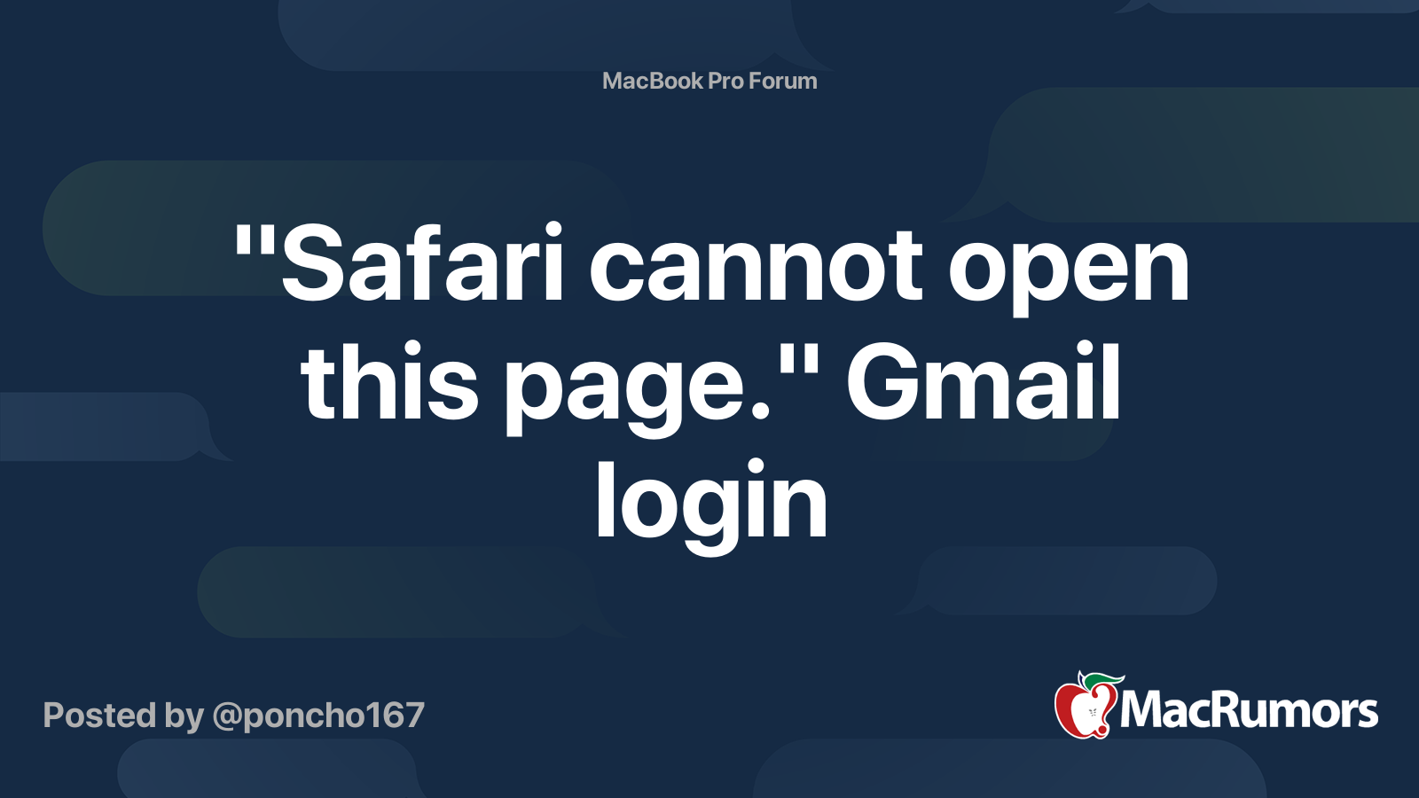 safari cant open gmail