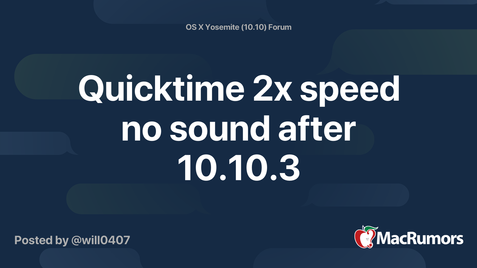 Quicktime player for mac yosemite 10