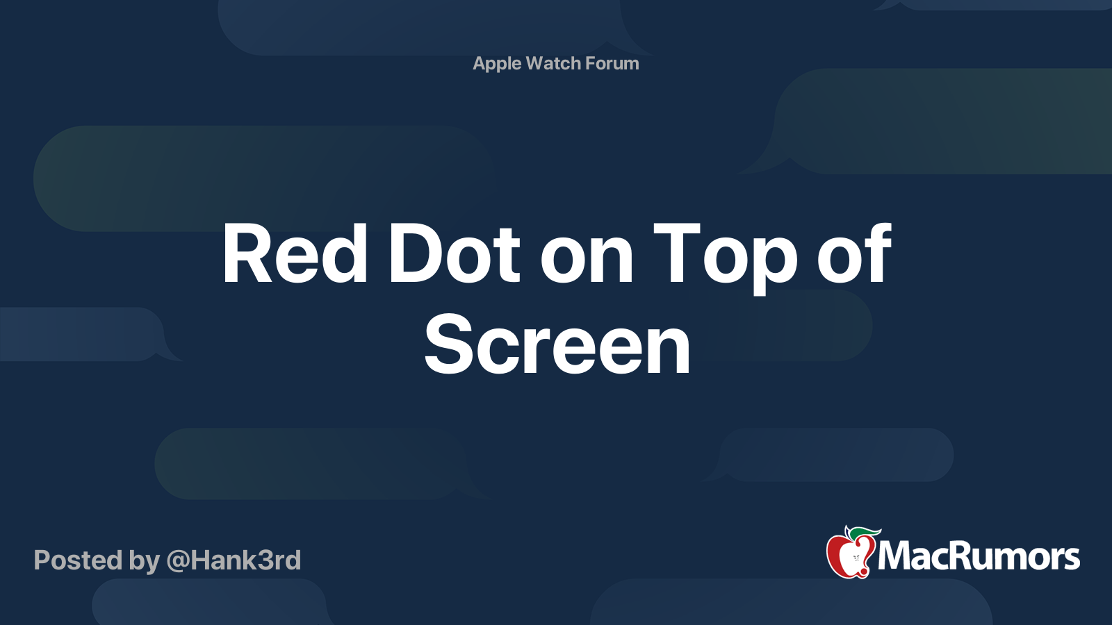 red dot on screen pc