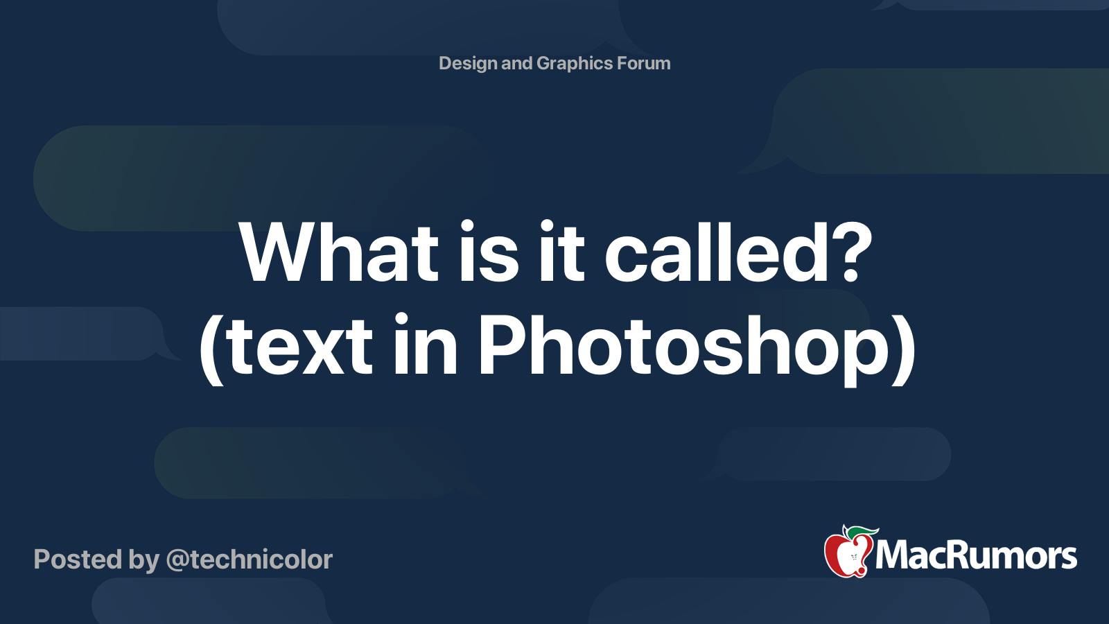what-is-it-called-text-in-photoshop-macrumors-forums
