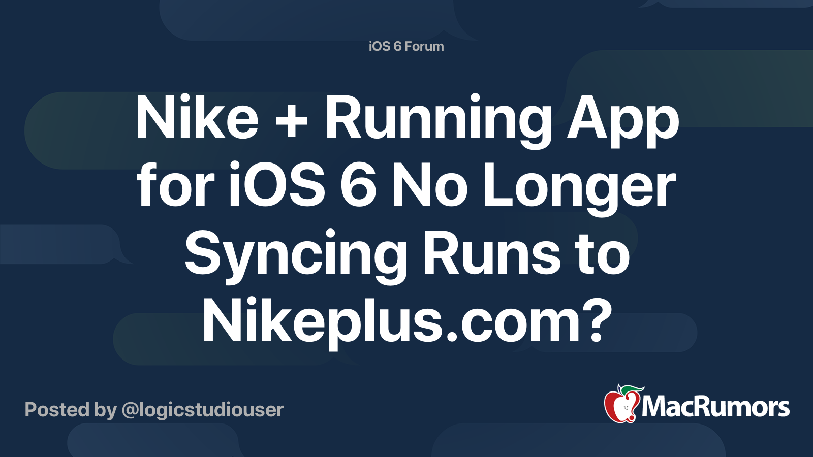 nike running app not syncing